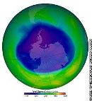 Озоновая дыра не сможет восстановиться до 2065 года
